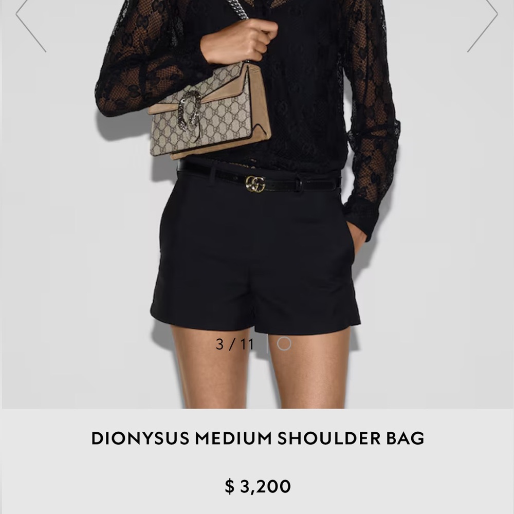 Crystal Embellished Gucci Dionysus Bag - Picture 11 of 11